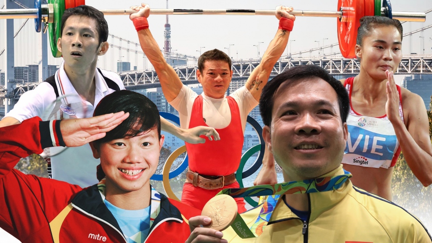 18 vận động viên Việt Nam tham dự Olympic Tokyo 2020
